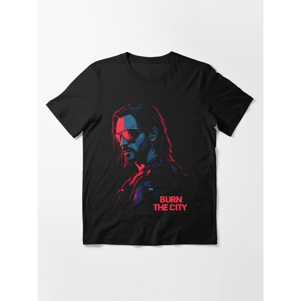 Cyberpunk 2077 Johnny Silverhand Essential T-Shirt