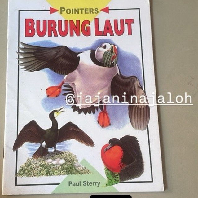 BUKU SOFTCOVER POINTER BURUNG LAUT