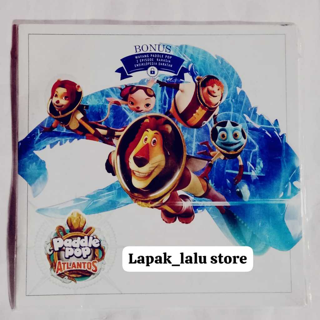 DVD Paddle Pop Atlantos 1 Versi Paddle Pop Original