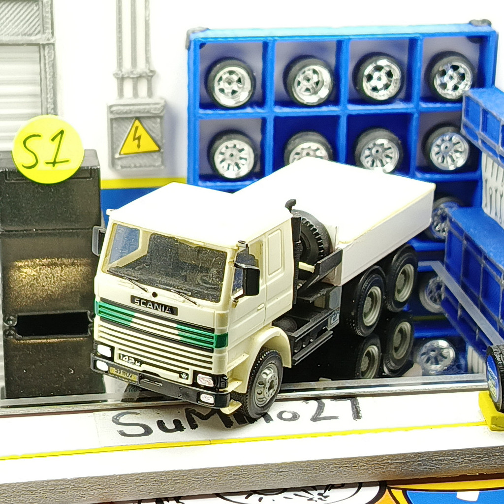 Herpa Truck Scania miniatur 1 87 kondisi loose