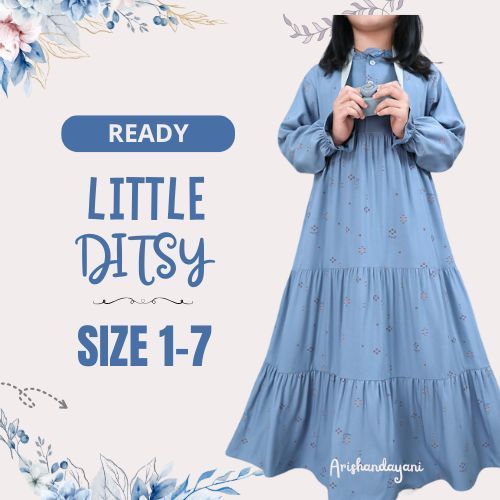 LITTLE DITSY NIGHTGOWN, GAMIS ANAK , DITSY LITTLE