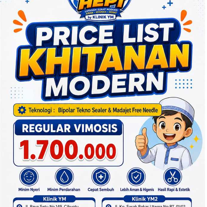 MODERN KHITAN REGULER FIMOSIS