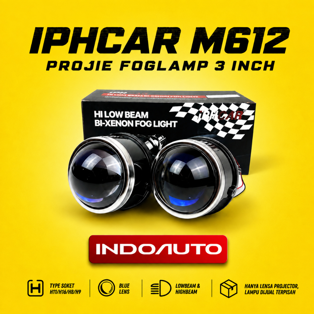 PROJECTOR PROJIE BILED FOGLAMP IPHCAR M612