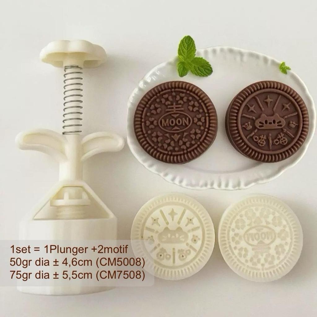 Cetakan Mooncake Oreo CM5008| CM7508 Import Premium