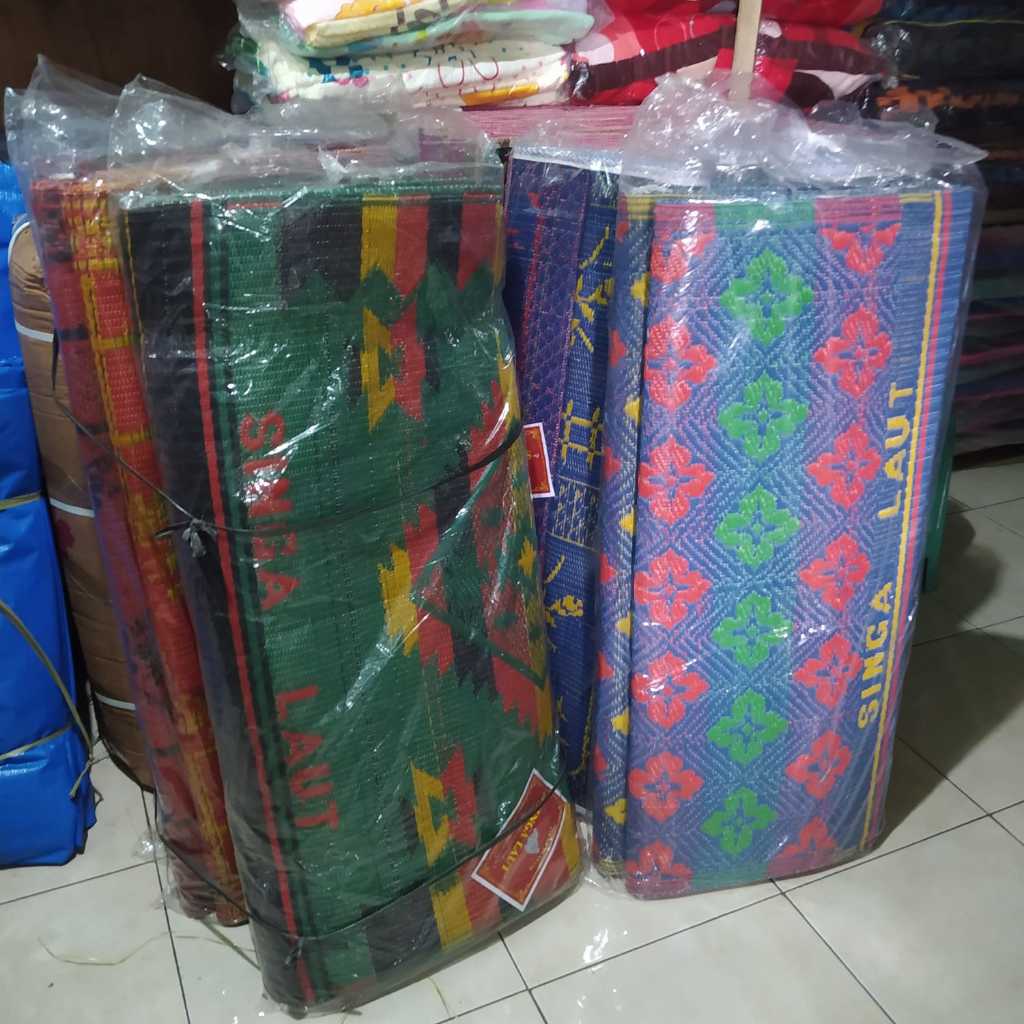 Tikar Singa Laut Jumbo Ukuran 3meter x 4meter tebal awet Tikar lipat plastik singa Laut Original