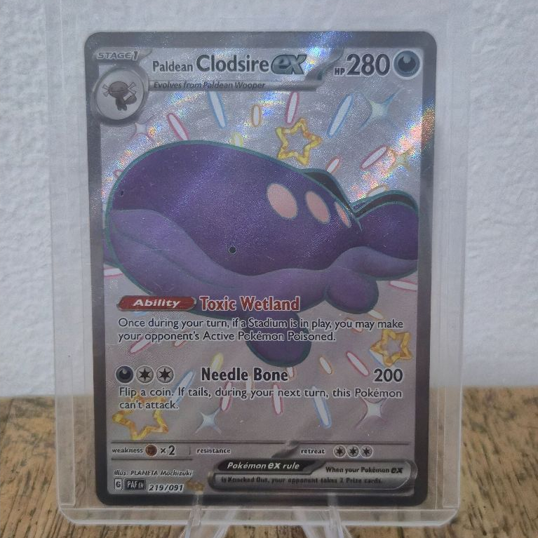 Paldean Clodsire SIR Pokemon Paldean Fates