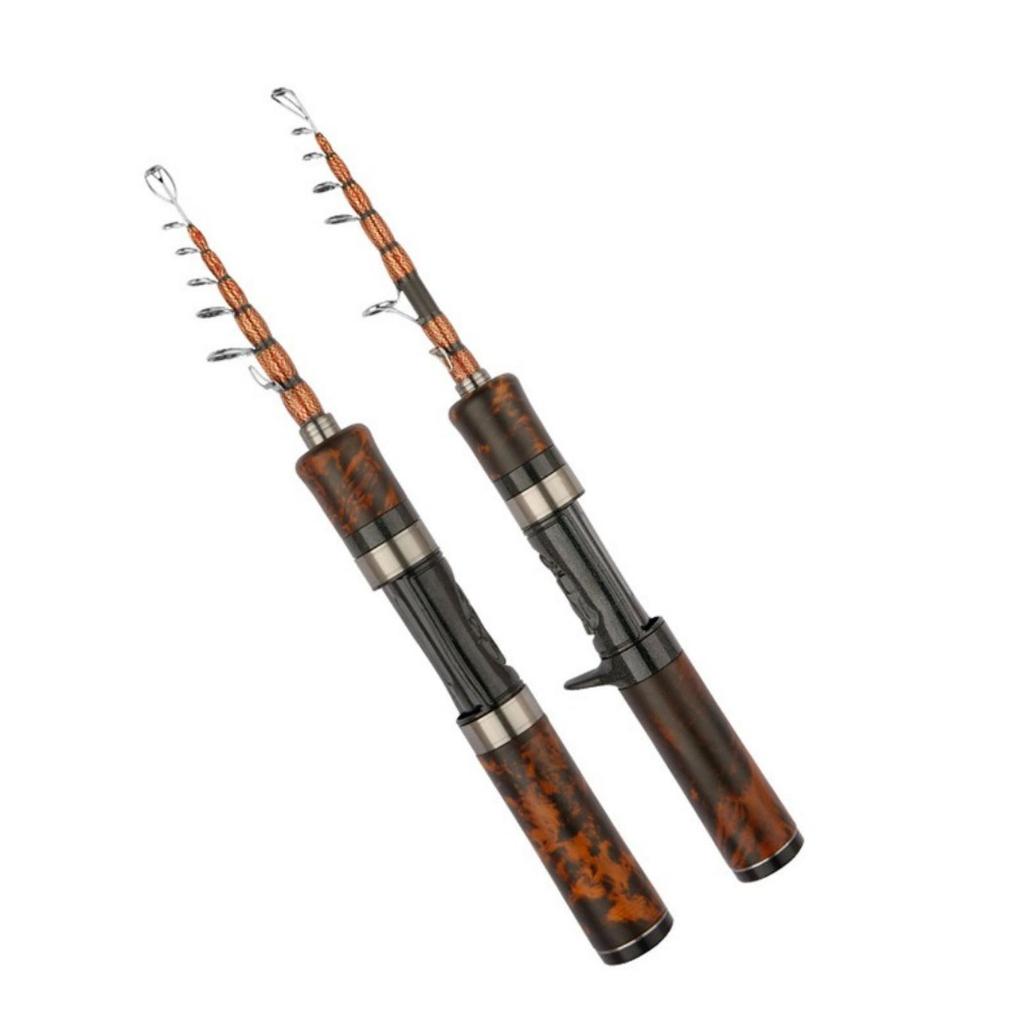 1.5-1.8m Length Telescopic Fishing Rod Professional UL/ML Power Fishing Rod Titanium Alloy