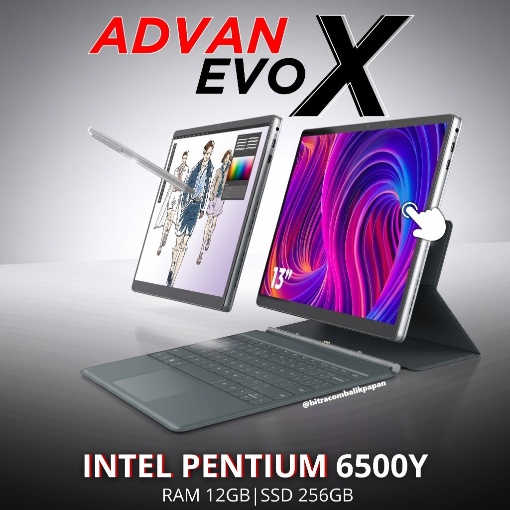 Laptop Advan Evo-X T25A-YSYS2-GREY Intel Pentium 6500Y