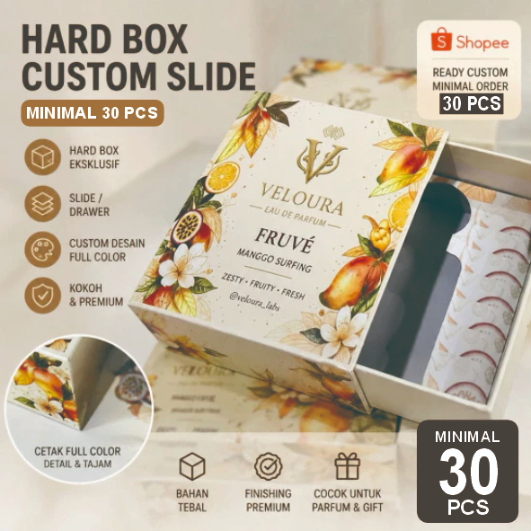 Hardbox Parfum Hard Box packaging custome