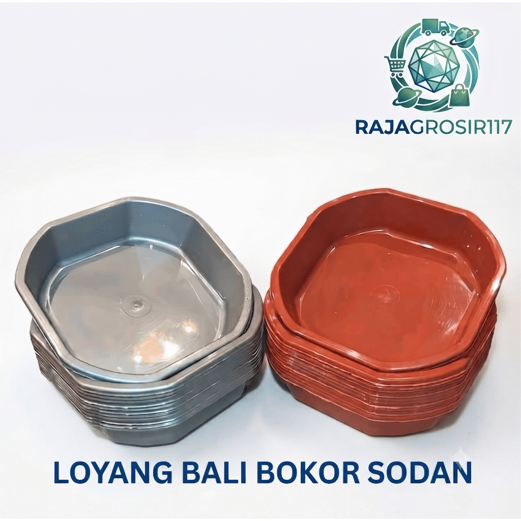 Paket HEMAT 4 Lusin Loyang Bali Segi bokor SODAN canang