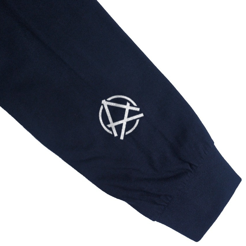 Troy Company Longsleeve T-Shirt Navy Astral - Kaos Pria Lengan Panjang Biru Navy LSD 3678