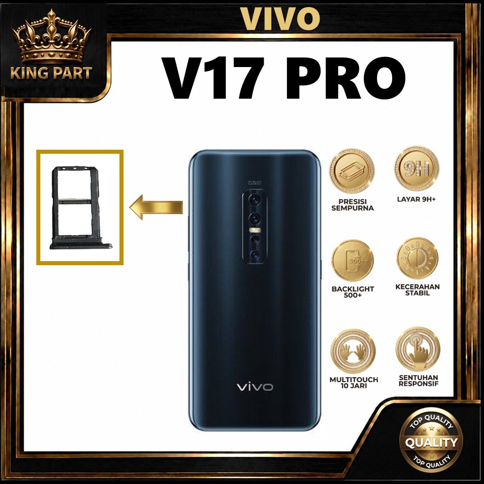 SIMLOCK SIMTRAY VIVO V17 PRO SIMCARD KARTU ORGINAL