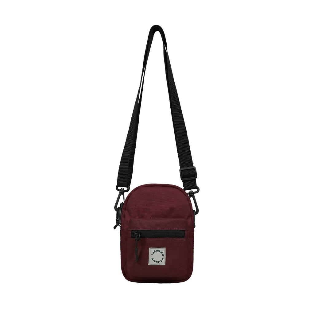Rown Division Sling Bag || Opion Maroon Tas Selempang