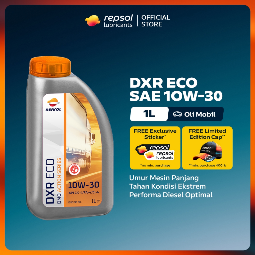 OLI MOBIL DIESEL REPSOL DXR ECO SAE 10W-30