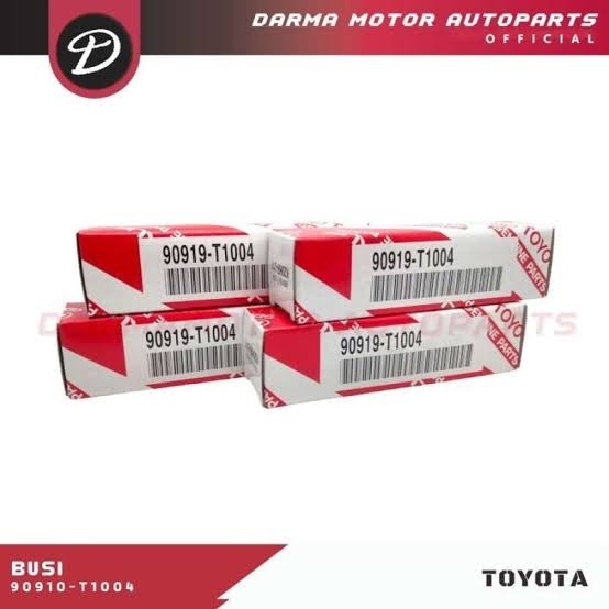 SPARK PLUG BUSI INNOVA 2.0 2.000cc BENSIN Tahun 2004-2015 ORIGINAL ASLI TOYOTA GENUINE PART 100% 909