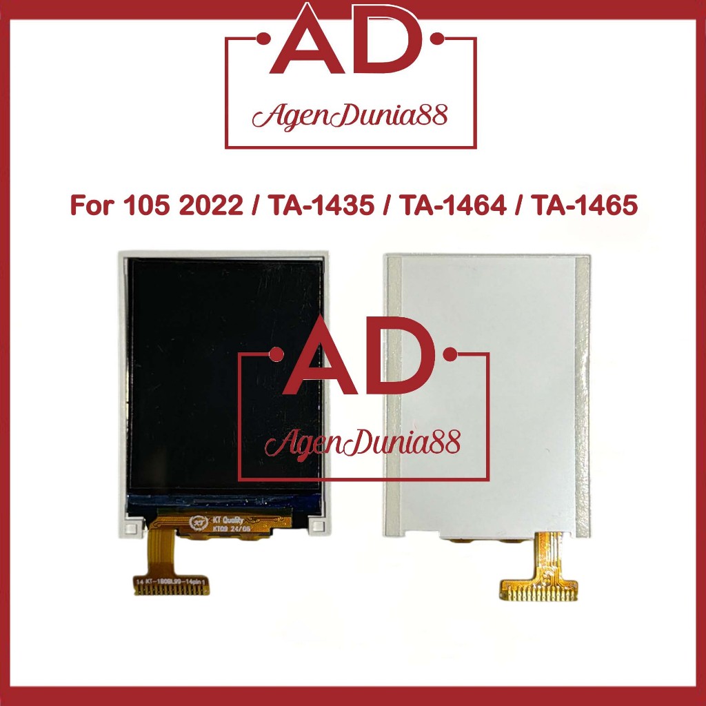 Agendunia88 Lcd For Nokia 105 2022 - TA-1435 - TA-1464 - TA-1465