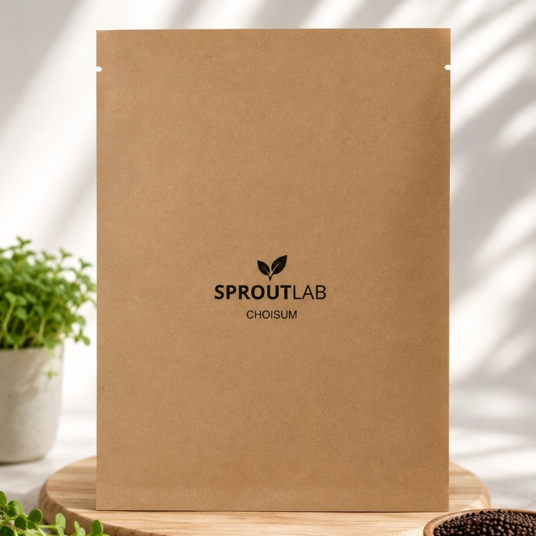 SPROUTLAB Choysum Microgreen Seeds 100g | Benih Choysum Microgreens | Benih Sayur Microgreen