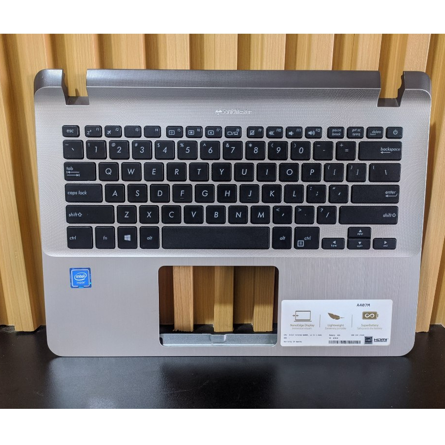Palmrest ASUS A407m A407 x407m x407 p1401m  Second Original Mulus