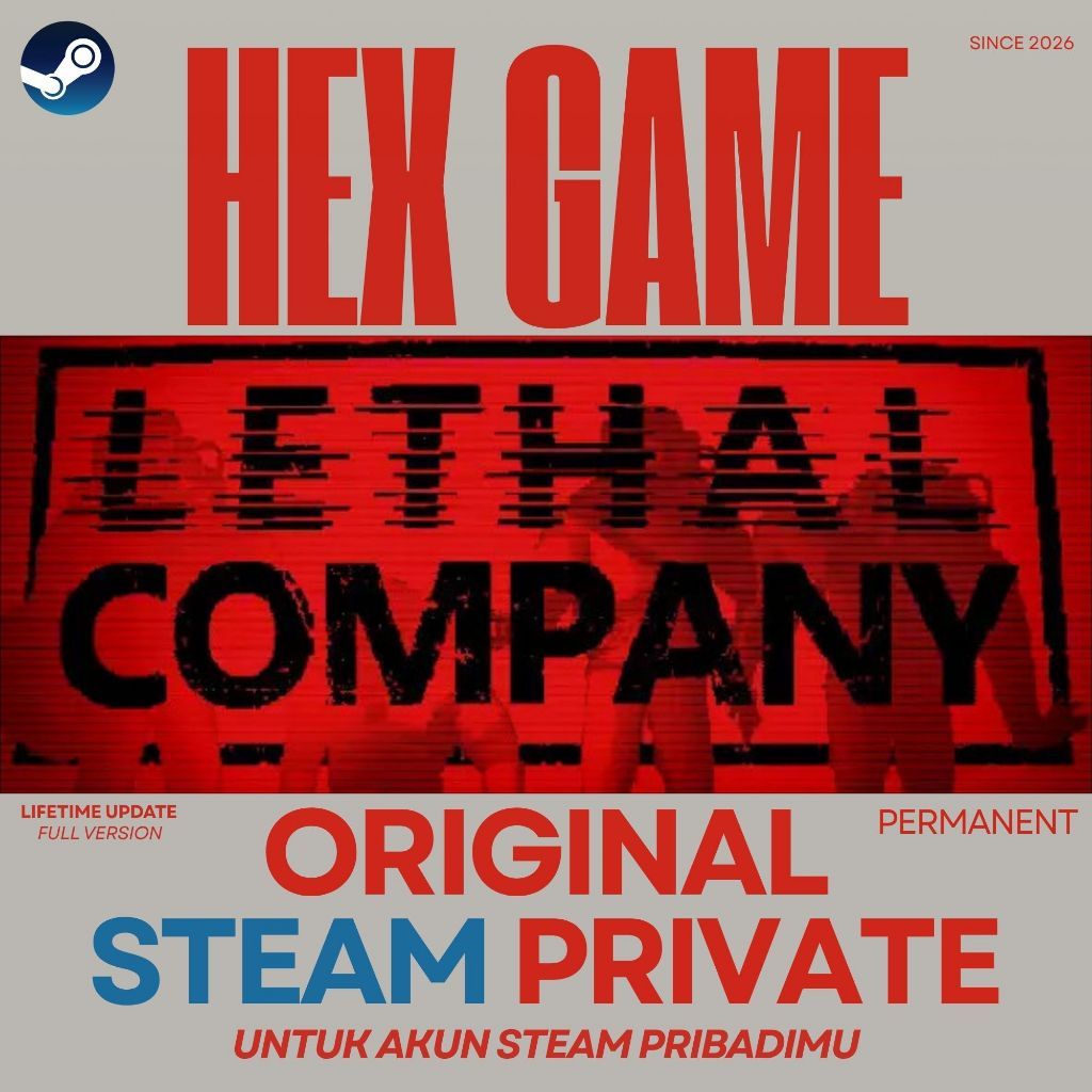 Lethal Company | Game PC | Steam Private Library | Original Game | Proses Cepat