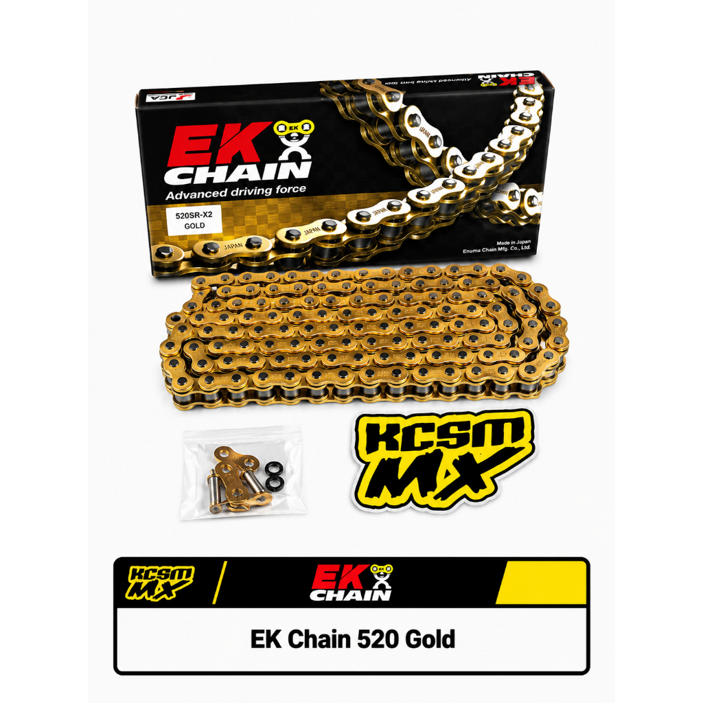 EK Chain / Rantai Motor  520 Gold