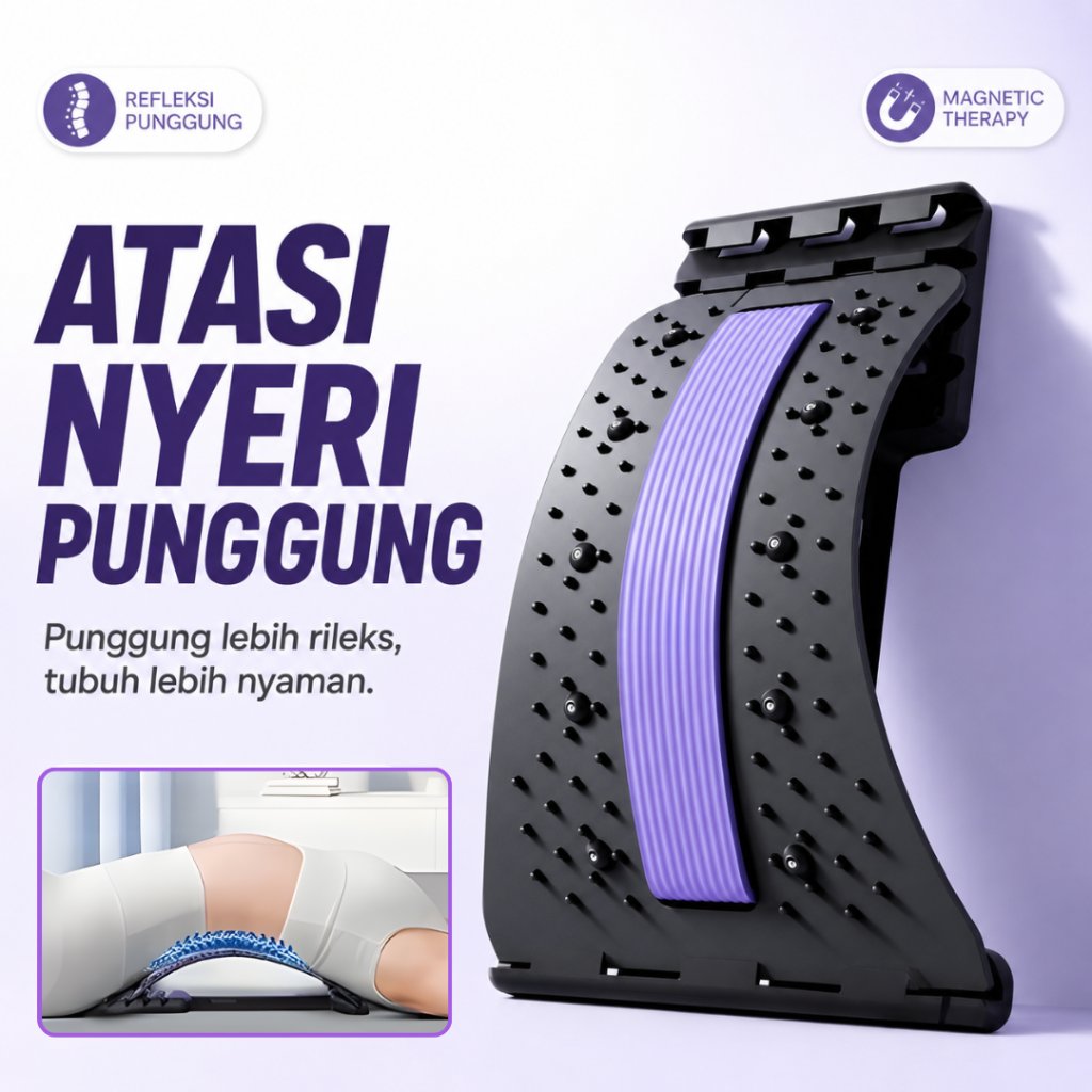 Terapi Punggung Lumbar Alat Korektor Postur Tubuh Lumbar Polypropylene untuk Terapi Punggung