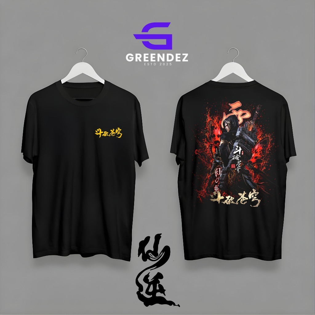 - Kaos BTTH Xiao Yan / Kaos Battle Through The Heaven / Cotton Combed 24s / Baju BTTH / Baju Donghua
