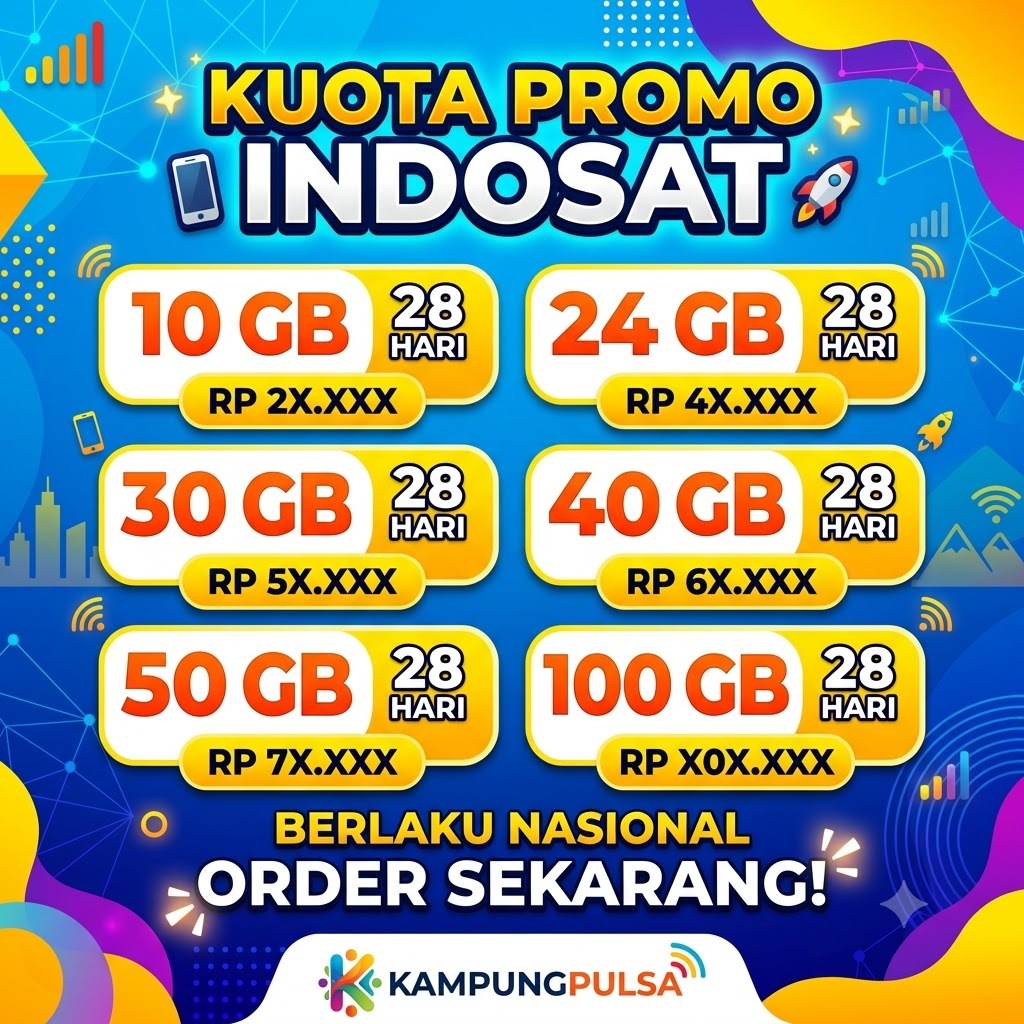 Kuota Indosat Promo Freedom