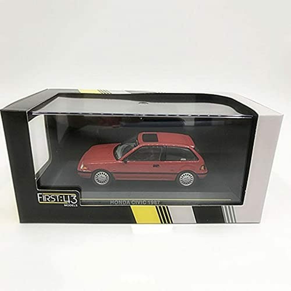 First 43 1/43 Honda Civic 1987 red
