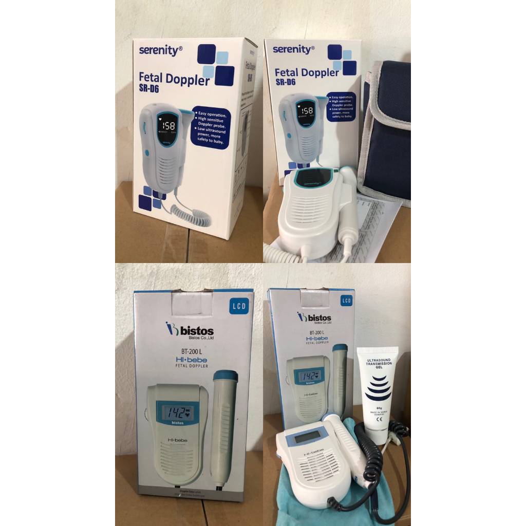 Doppler Original Serenity / Fetal Doppler Serenity SR-D6 / Doopler Alat Deteksi Denyut Jantung Bayi