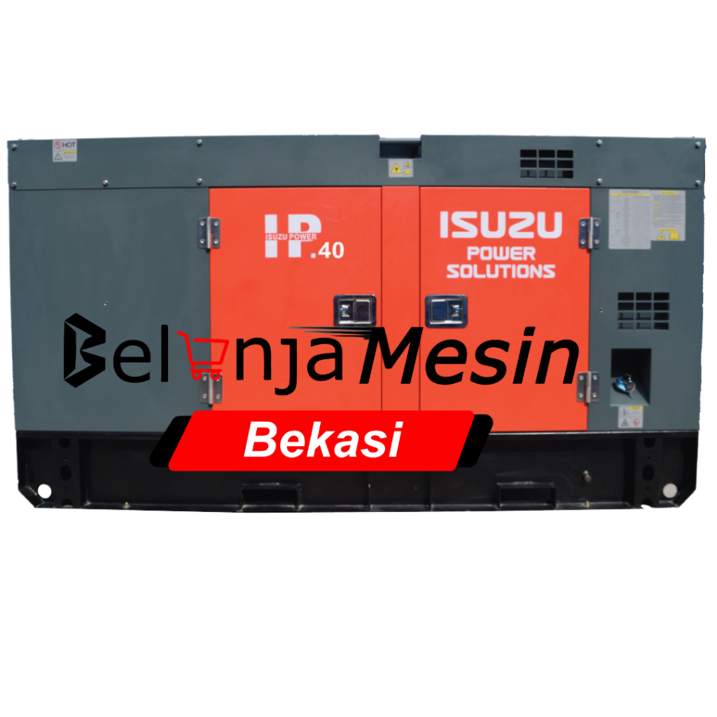 Genset Silent 40 kva 3 phase Isuzu IP 40 KVA Isuzu Power Generator 40 kva 380v