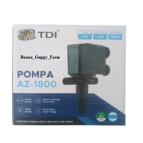 MESIN POWER HEAD 1800 AKUARIUM FILTER / MESIN POMPA AIR 1800 FILTER AKUARIUM