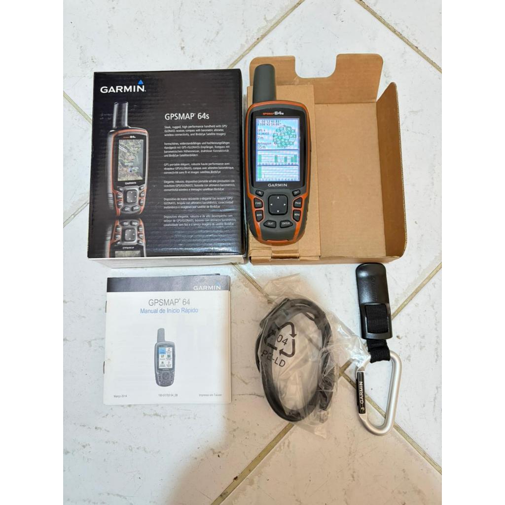 GPS Garmin 64s Bekas Komplit Original - Garmin GPSMap 64s Second