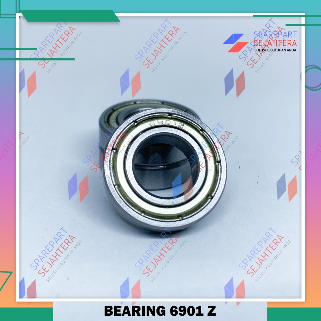 BOS BEARING 6901ZZ KIPAS ANGIN AS 12 MM BERING KLAHAR LAHER 6901 Z