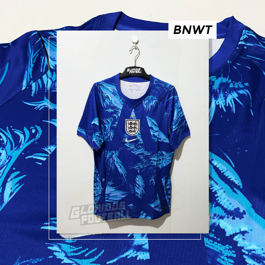 Jersey Original Inggris England GK Blue 2026/2028 BNWT - IB5295-489