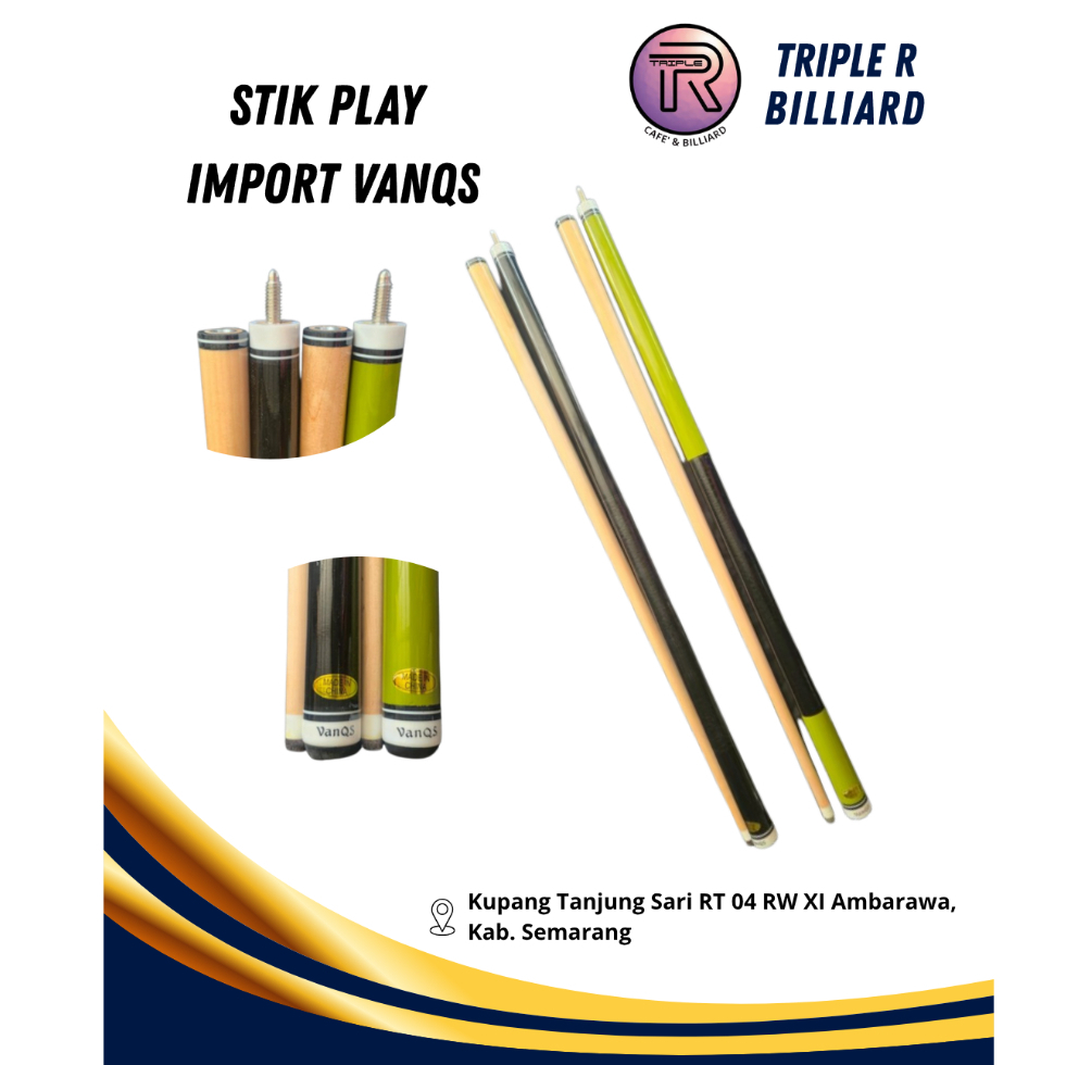 Stik Billiard Vanrqs Import - Stik Play Billiard - Stik Billiard