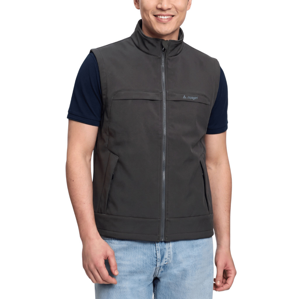 Rompi Outdoor Jayagiri Goretex Tebal Pria Anti Angin Dan Hujan Rintik Windbreaker Taktis Motor Army