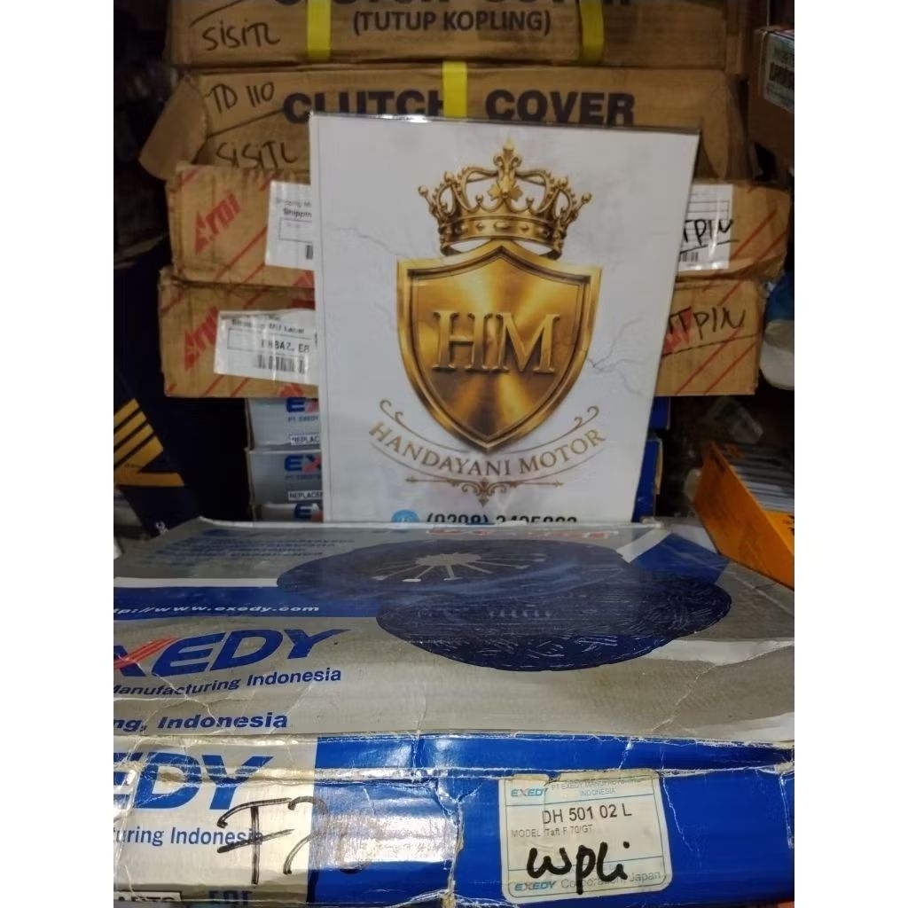 clutch cover/matahari merk Exedy untuk TAFT F70