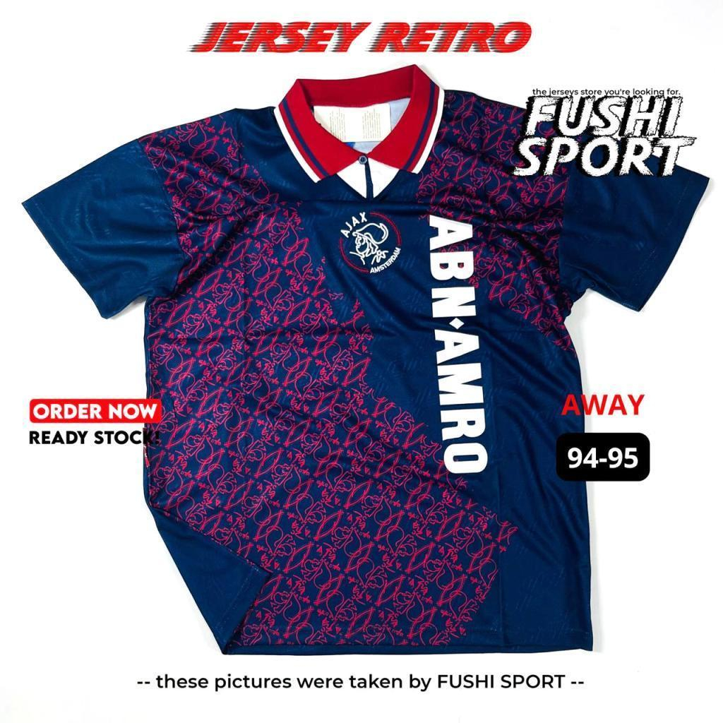 RETRO | Jersey Baju Bola Ajax Away 1995 1996
