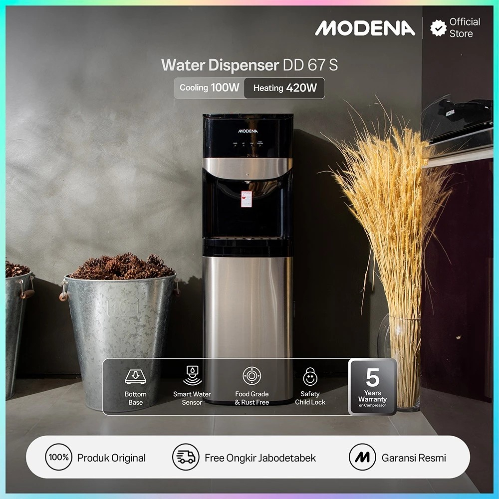 MODENA Water Dispenser - DD 67 S / Water Dispenser MODENA DD 67S