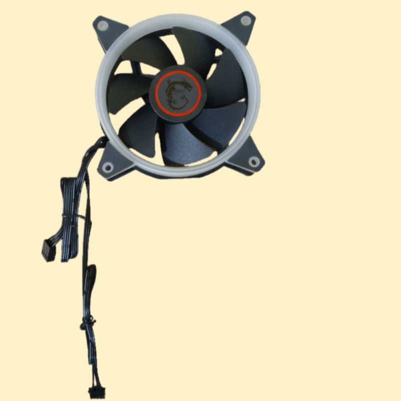 kipas casing PC 120 mm MSI