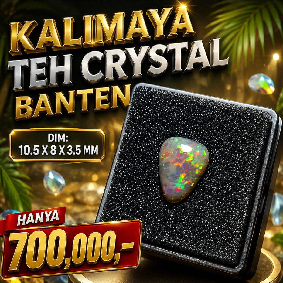 BATU KALIMAYA TEH CRYSTAL NATURAL BANTEN