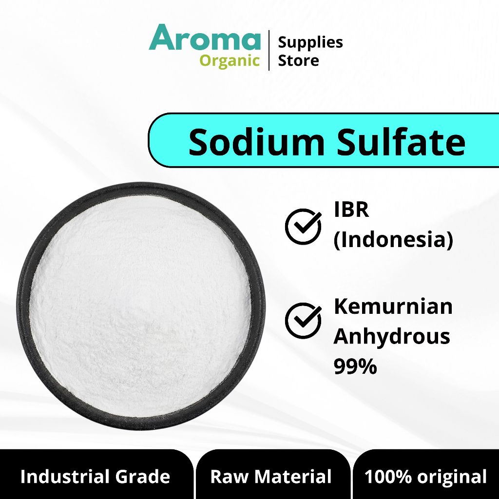 Sodium Sulfate / Natrium Sulfate / Sodium Sulfat 1 Kg