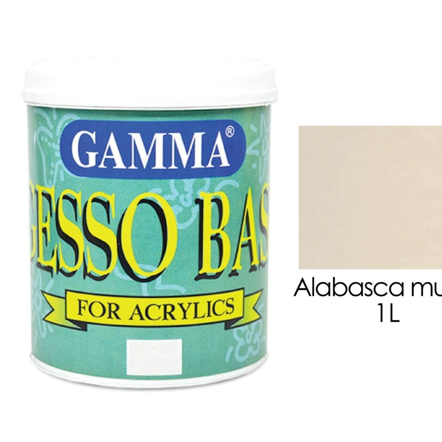 GESSO BASE - ALABASCA MUDA - Cat Tembok Semi Gloss 1L