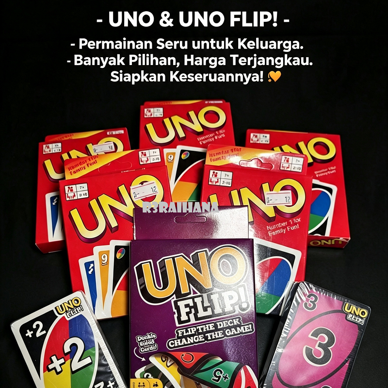 mainan kartu uno - permainan kartu bersama keluarga atau teman
