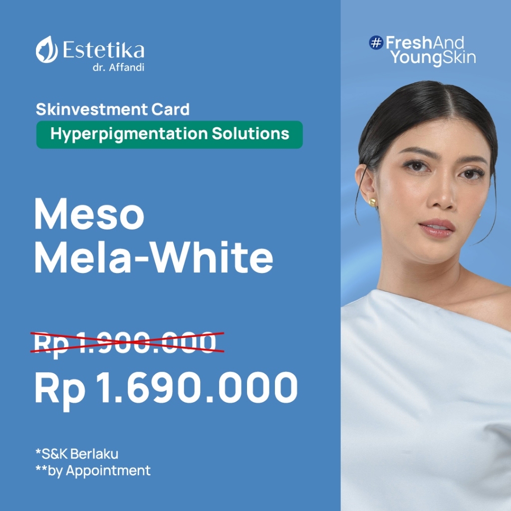 Skinvestment Card Meso Mela-White - Estetika dr. Affandi