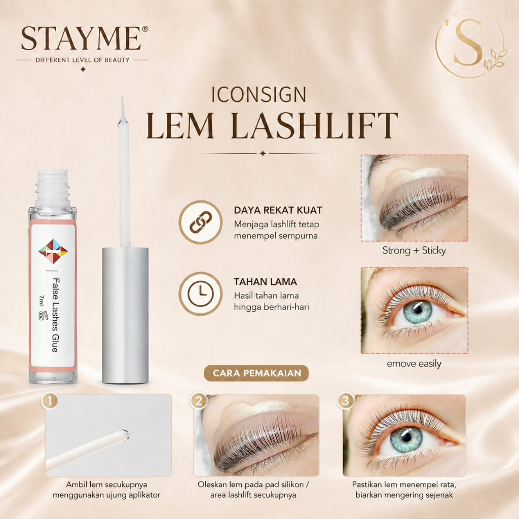 ICSN GLUE LASH LIFT STAYME – LEM LASH LIFT