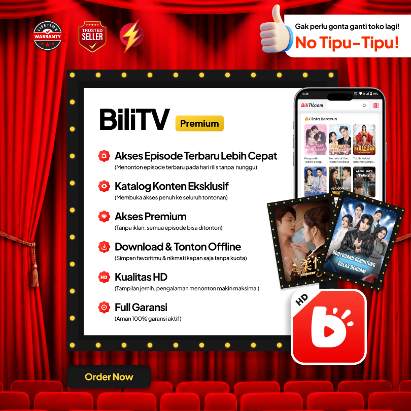 BILITV PREMIUM VIP FULL GARANSI