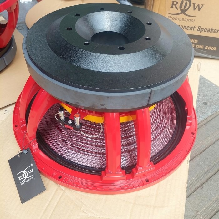 Speaker Komponen RDW 18LS30 18 LS30 Original 18in 18 in 6000 Watt Daun Carbon Subwoofer 18" 18 inchi