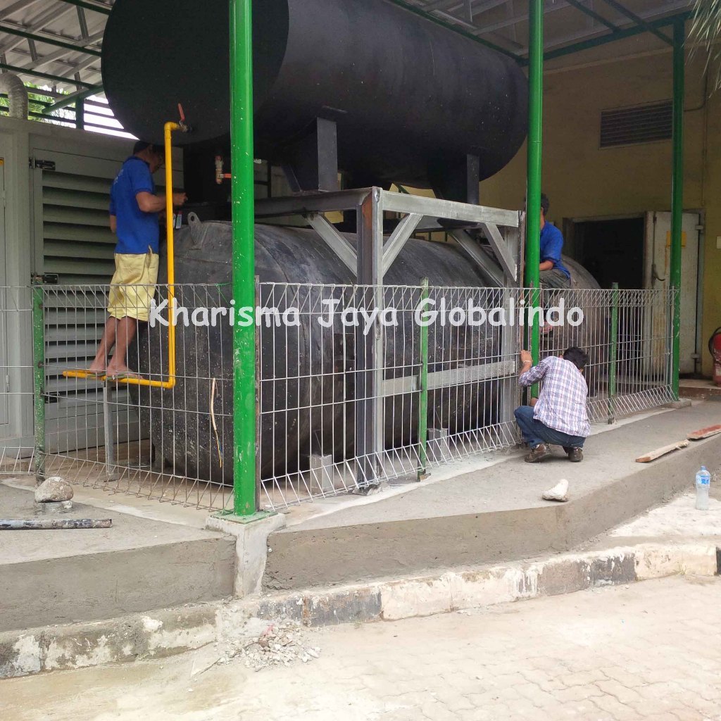 Kerangkeng Genset  100 Kva