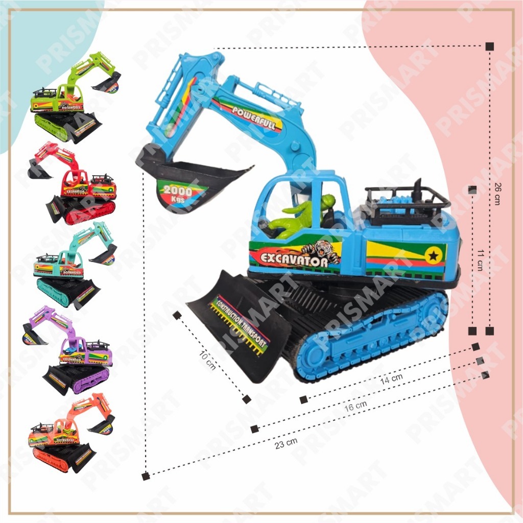 [PM] XV20 EXCAVATOR COMBO DOZER MAINAN TRUK MAINAN TRUCK EXCAVATOR MAINAN BEKO TEBAL ADA DOZER XV20